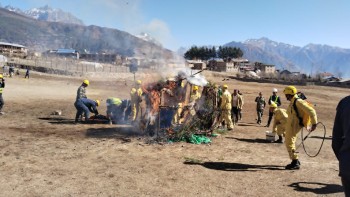 २८ औ राष्टिय भुकम्प दिवस, हुम्लामा डेमो प्रदर्शन गरी मनाइयो