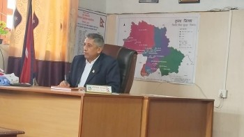 प्रमुख जिल्ला अधिकारी गुरागाईद्धारा जिल्लाका क्रियाशिल पत्रकारसँग परिचयात्मक कार्यक्रम