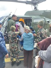 गर्भवती महिलाको आपतकालीन उद्धार