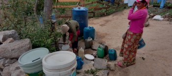 हुम्ला सदरमुकाममै खानेपानीको हाहाकार