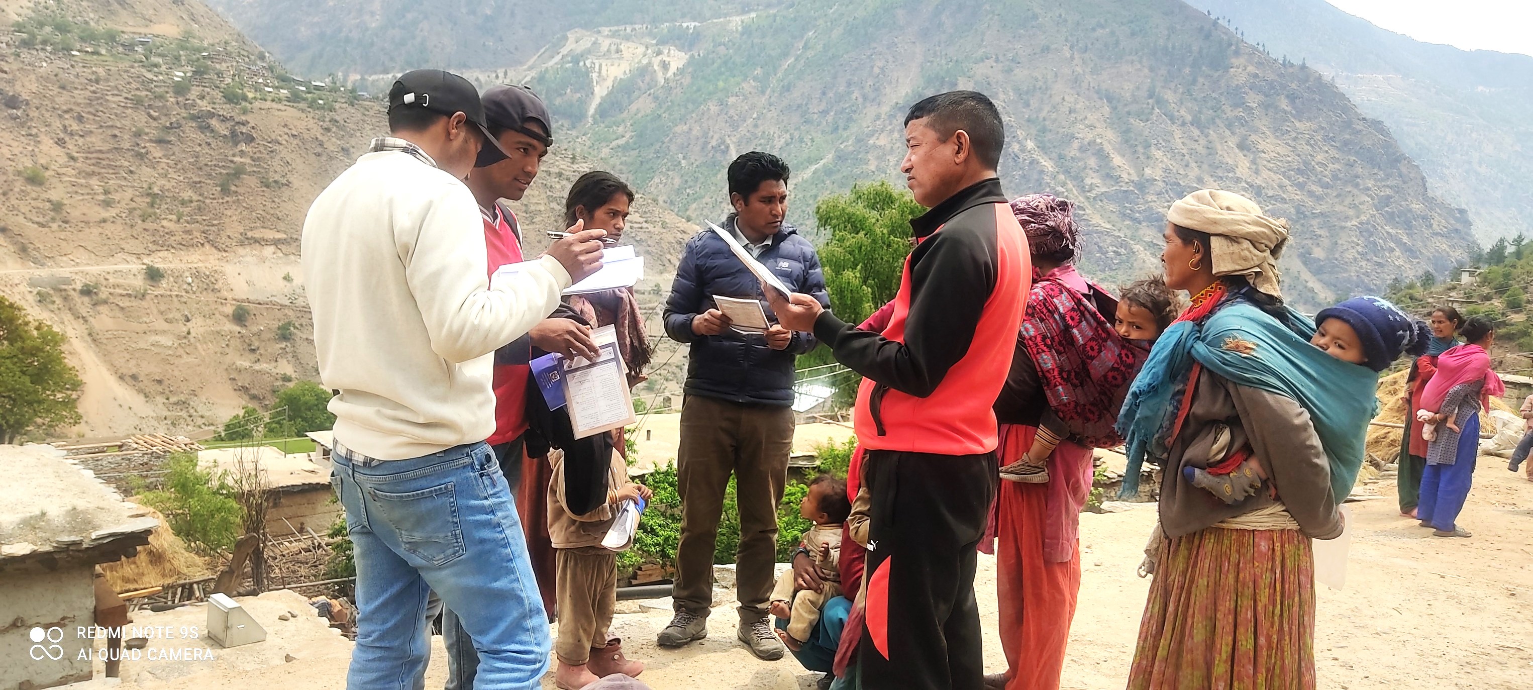 पुर्ण खोप शुनिस्चितता पालिका घोषणाका लागि  अनुगमन 