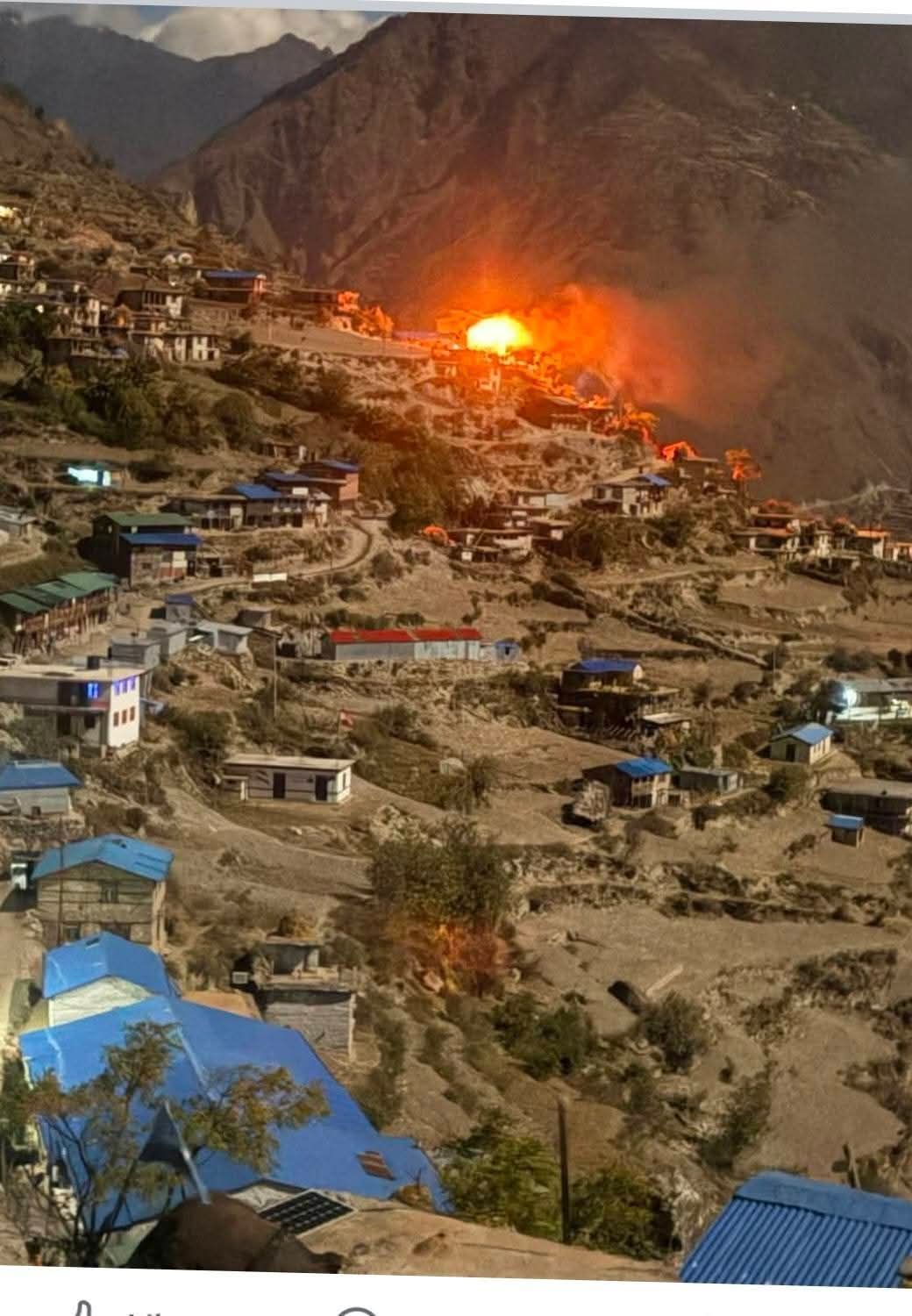     छत्रपाल आधारभुत बिद्यालयमा आगालागी २ करोड बढिको क्षती