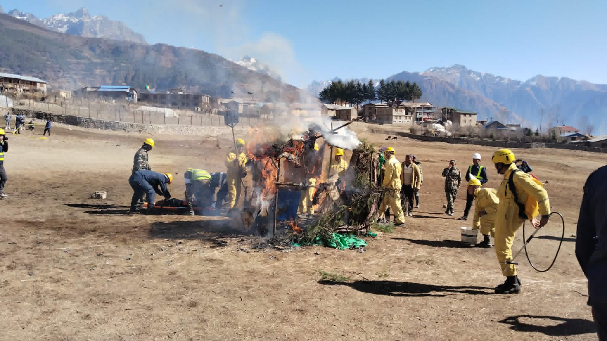 २८ औ राष्टिय भुकम्प दिवस, हुम्लामा डेमो प्रदर्शन गरी मनाइयो