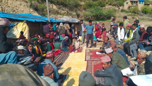 माओवादी केन्द्र सिमकोट गाउँपालिका-सातमा चारवटा संगठनको नयाँ कमिटी गठन