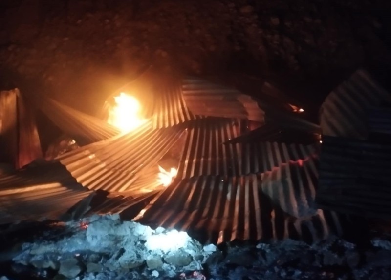 सर्केगाडमा किराना पसल जलेर नष्ट क्षतिको विवरण आउन बाँकी 