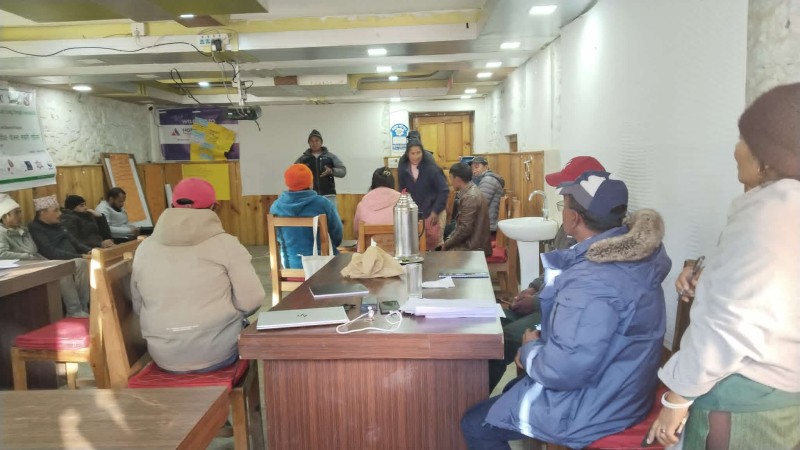 हिमाली जडिबुटी संरक्षण तथा दिगो व्यापार परियोजना अन्तर्गत ४ दिने उद्यमशिलता तालिम सम्पन्न