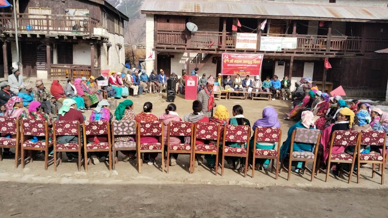 सहिद परिवारलाई स्वागत तथा सम्मान गरी हुम्लामा ३१ औँ जनयुद्ध दिवस मनाइयो