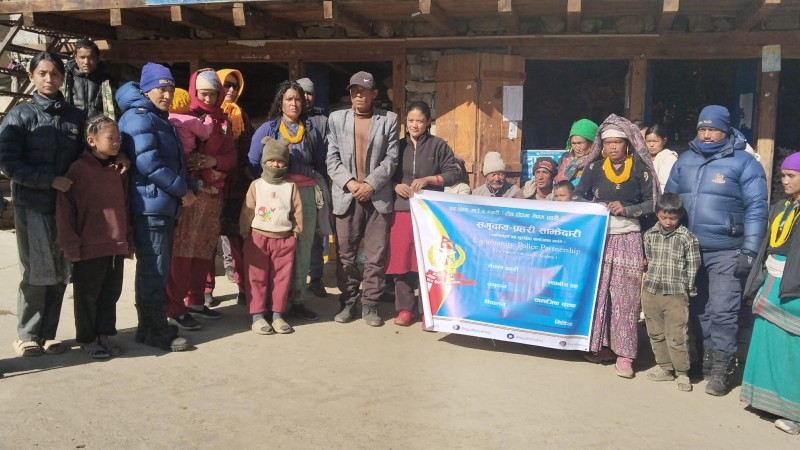 आगलागीबाट सावधानी अपनाउन नेपाल प्रहरीको आग्रह