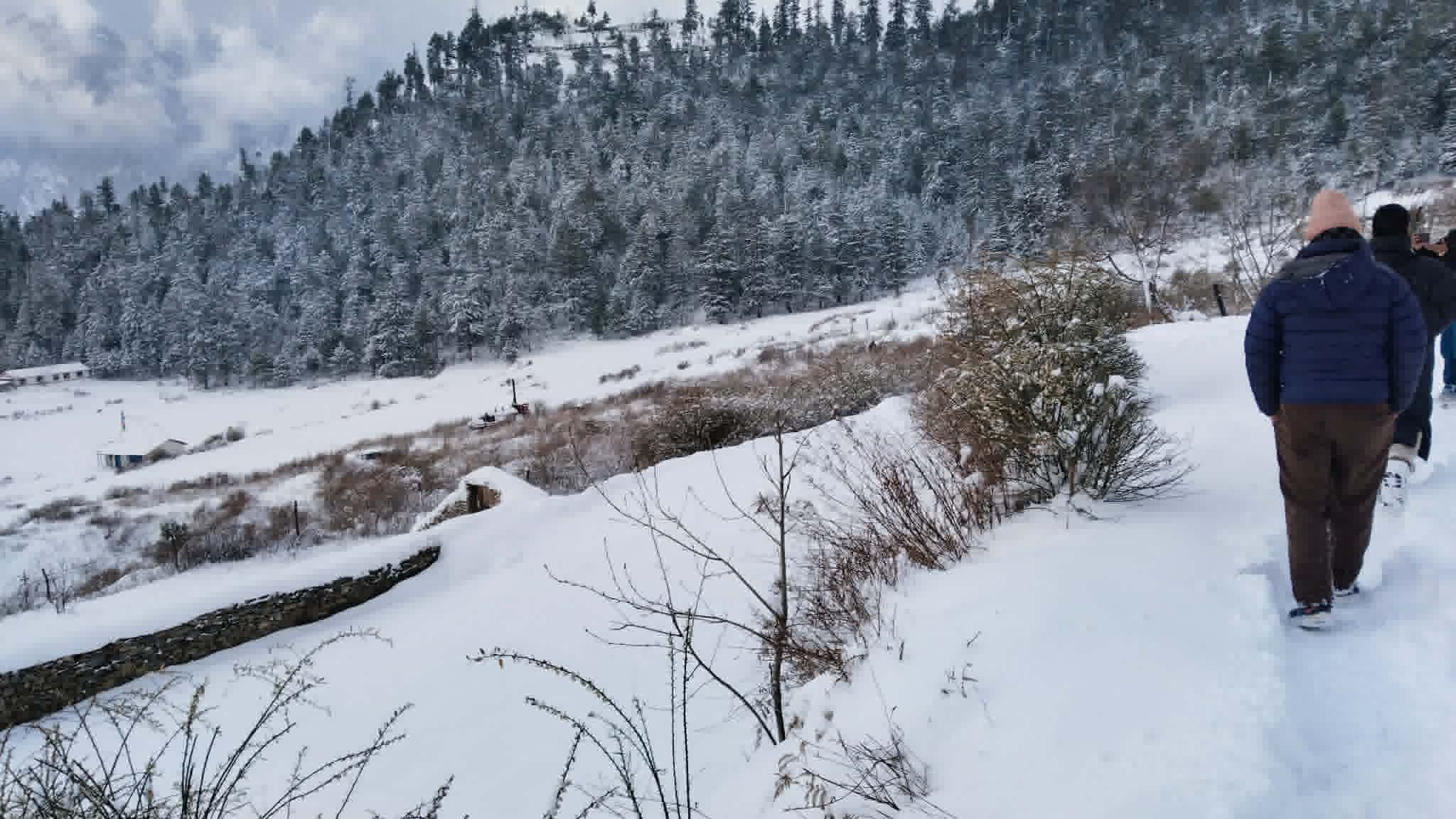 हुम्लामा दोस्रो पटक हिमपात